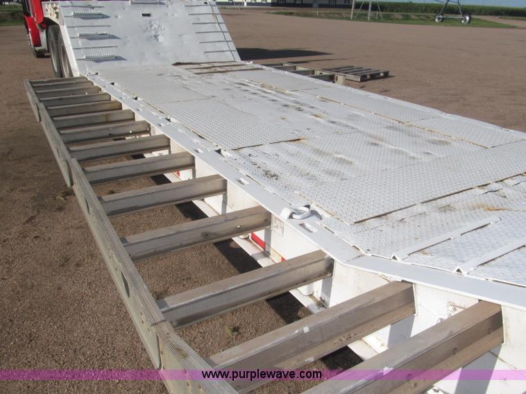 image for item F7060 1993 Muvall 48' double drop equipment trailer