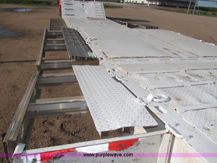 image for item F7060 1993 Muvall 48' double drop equipment trailer