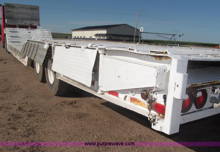 image for item F7060 1993 Muvall 48' double drop equipment trailer