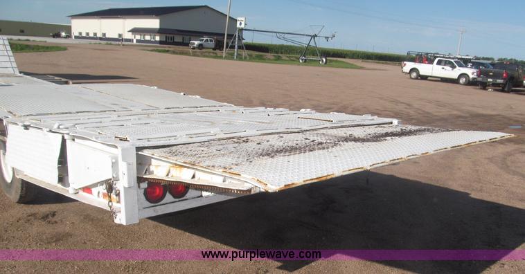 image for item F7060 1993 Muvall 48' double drop equipment trailer