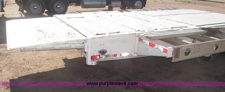 image for item F7060 1993 Muvall 48' double drop equipment trailer