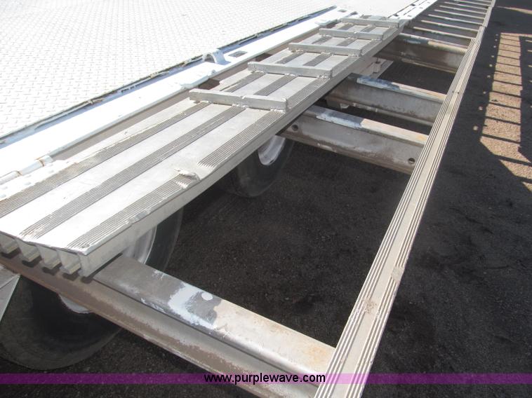 image for item F7060 1993 Muvall 48' double drop equipment trailer