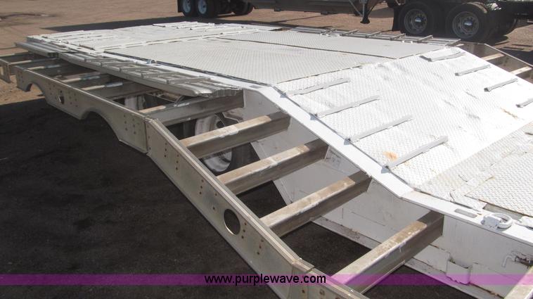 image for item F7060 1993 Muvall 48' double drop equipment trailer