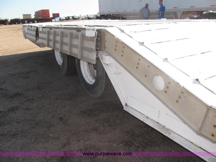 image for item F7060 1993 Muvall 48' double drop equipment trailer