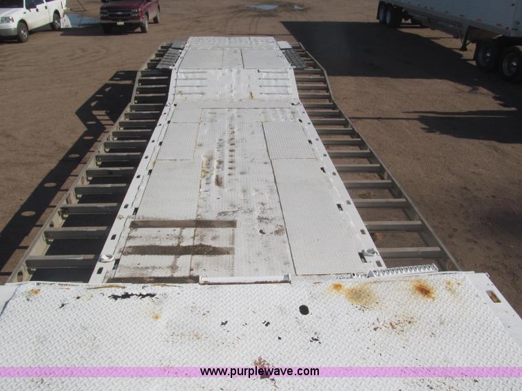 image for item F7060 1993 Muvall 48' double drop equipment trailer