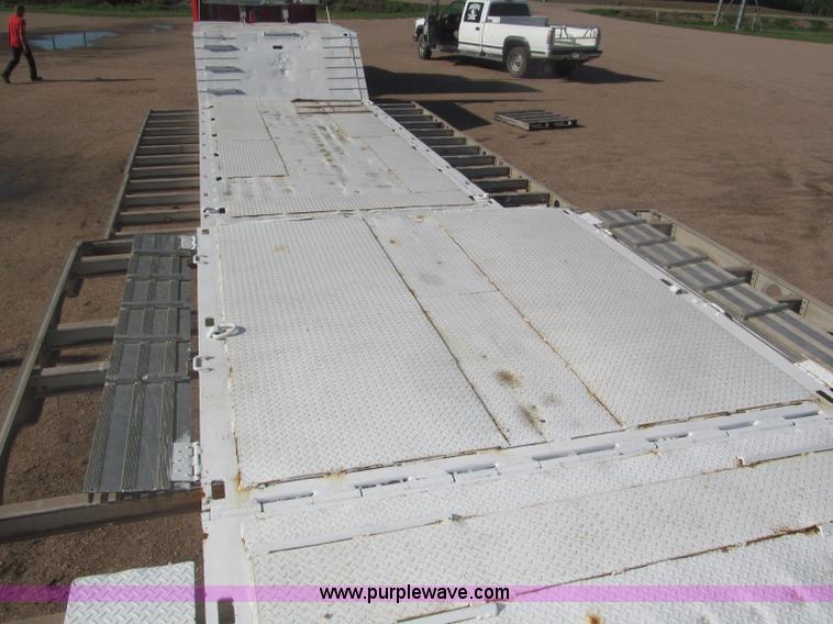 image for item F7060 1993 Muvall 48' double drop equipment trailer