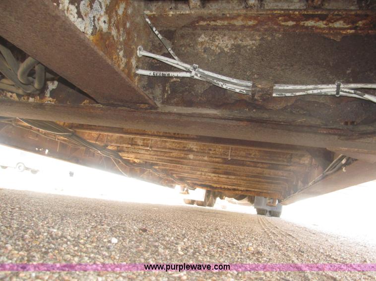 image for item F7060 1993 Muvall 48' double drop equipment trailer