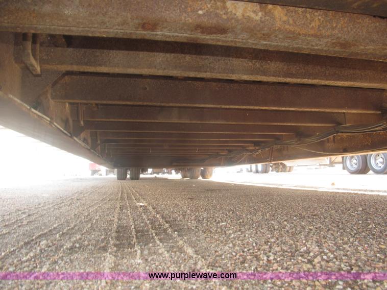 image for item F7060 1993 Muvall 48' double drop equipment trailer