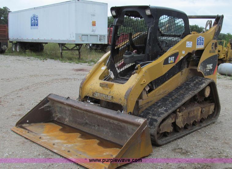 image for item G2054 2008 Caterpillar 289C multi-terrain skid steer