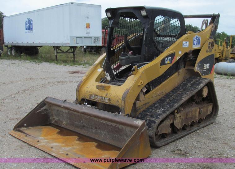 image for item G2054 2008 Caterpillar 289C multi-terrain skid steer