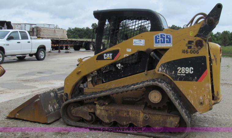image for item G2054 2008 Caterpillar 289C multi-terrain skid steer