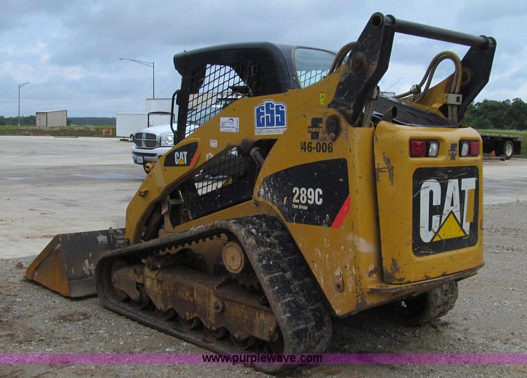 image for item G2054 2008 Caterpillar 289C multi-terrain skid steer
