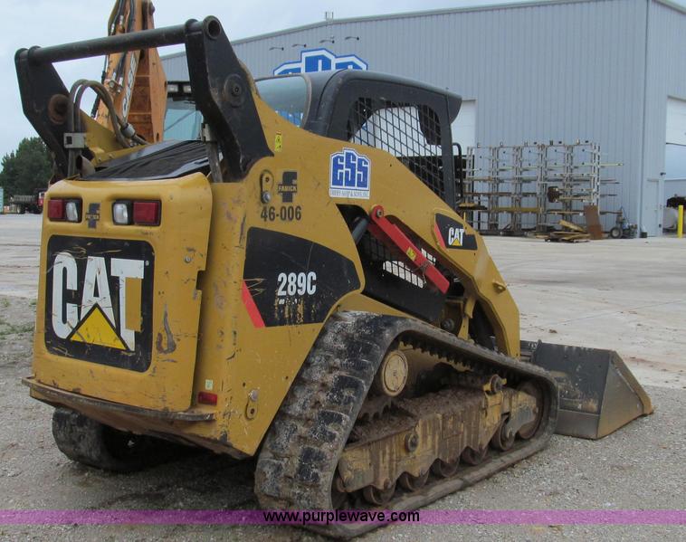image for item G2054 2008 Caterpillar 289C multi-terrain skid steer