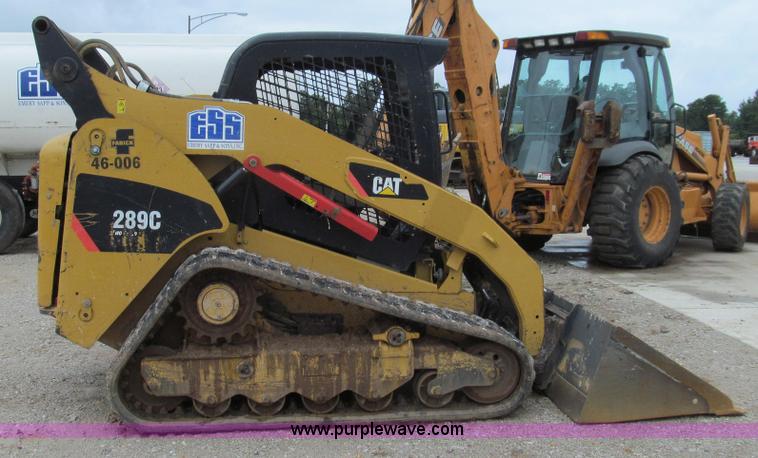 image for item G2054 2008 Caterpillar 289C multi-terrain skid steer