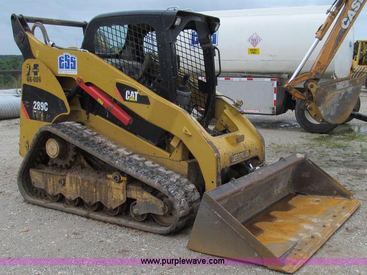 image for item G2054 2008 Caterpillar 289C multi-terrain skid steer