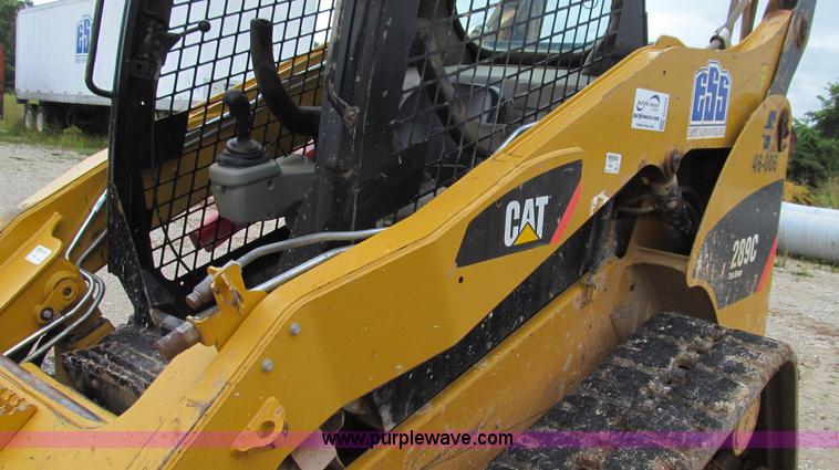 image for item G2054 2008 Caterpillar 289C multi-terrain skid steer
