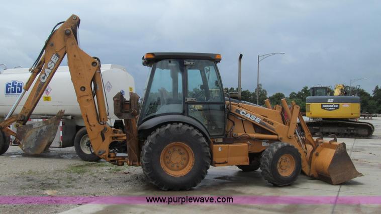 image for item G2055 2002 Case 590 Super M backhoe