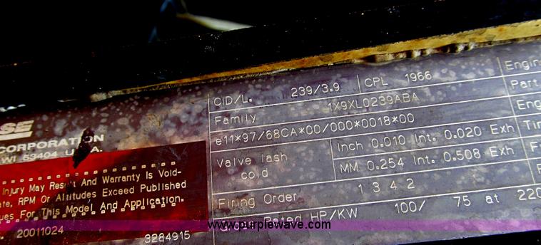 image for item G2055 2002 Case 590 Super M backhoe