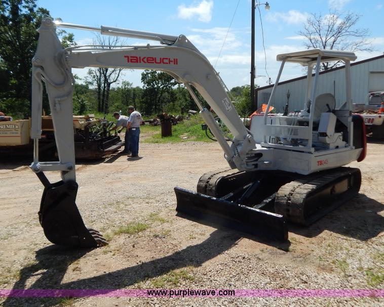 image for item G3377 1998 Takeuchi TB045 compact excavator