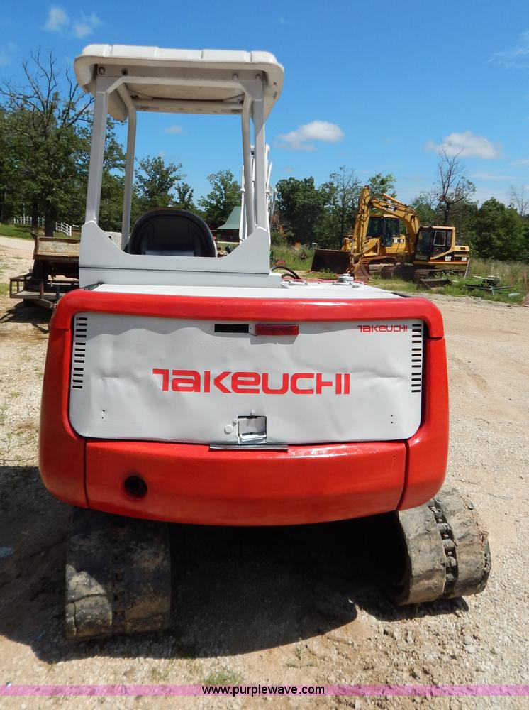 image for item G3377 1998 Takeuchi TB045 compact excavator