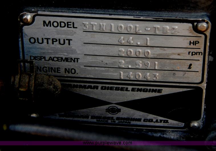 image for item G3377 1998 Takeuchi TB045 compact excavator