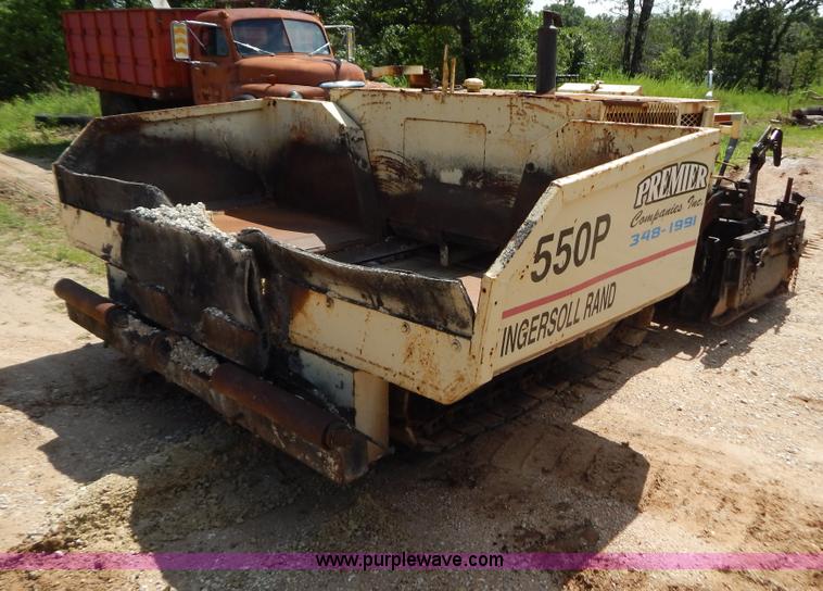 image for item G3379 Ingersoll Rand 550P paver