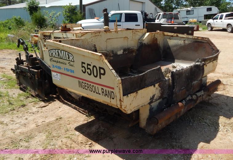 image for item G3379 Ingersoll Rand 550P paver