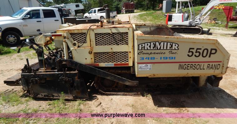 image for item G3379 Ingersoll Rand 550P paver