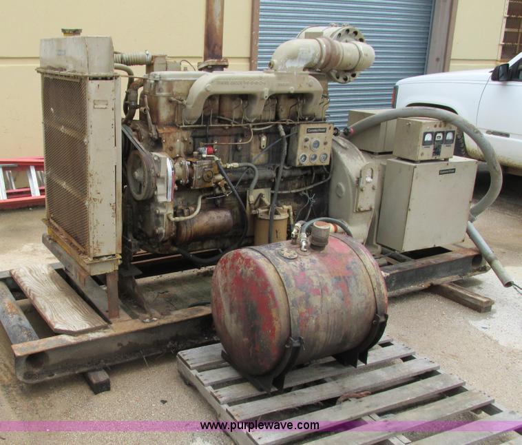 image for item G3385 Cummins 75 kW generator