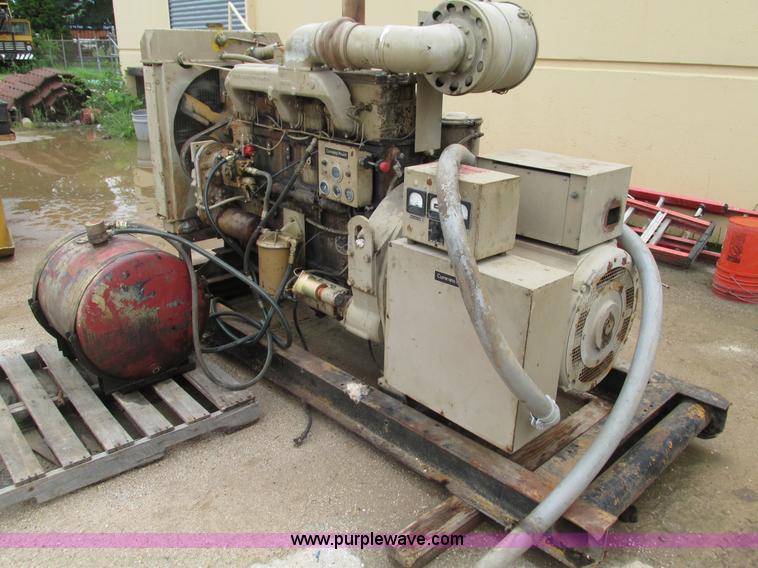 image for item G3385 Cummins 75 kW generator