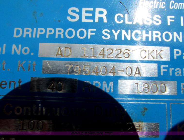 image for item G3386 Lima 100 kW generator