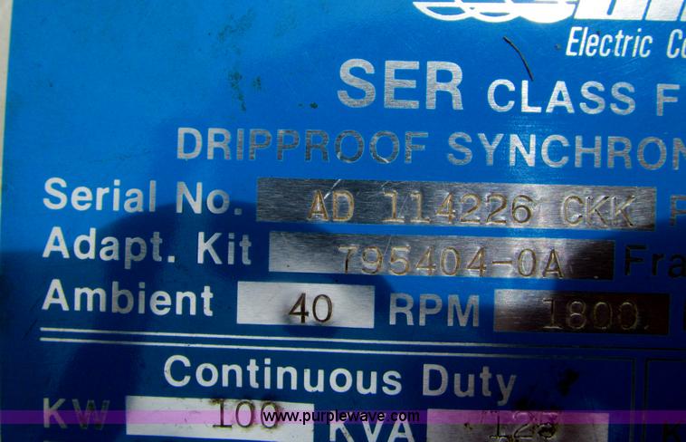 image for item G3386 Lima 100 kW generator