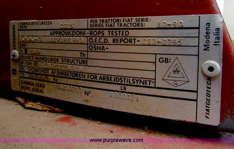 image for item G4081 Hesston Tiger Special 80-90 tractor