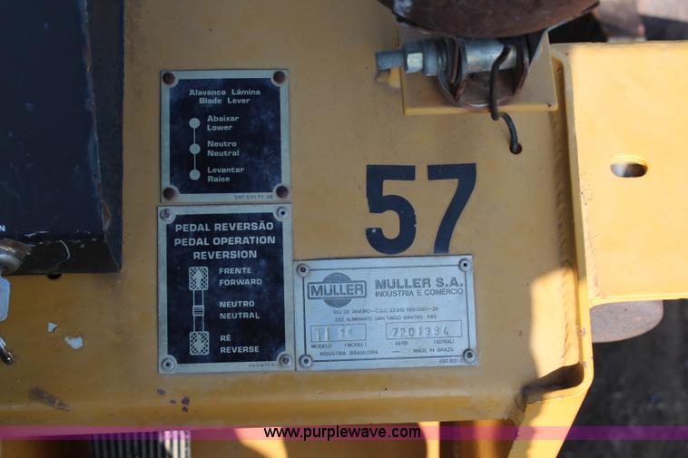 image for item H6553 Muller T118 compactor