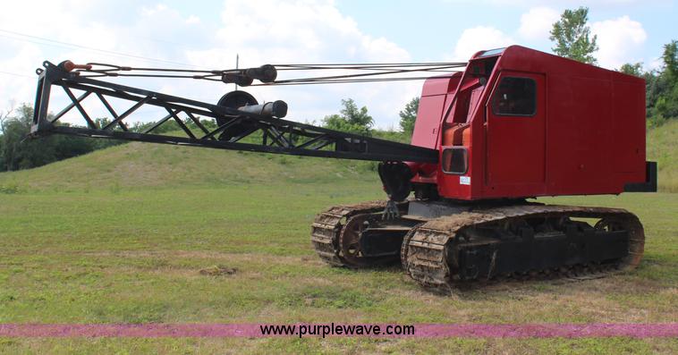 image for item H6716 1974 Link-Belt LS78 hydraulic crawler crane