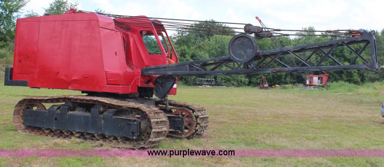 image for item H6716 1974 Link-Belt LS78 hydraulic crawler crane