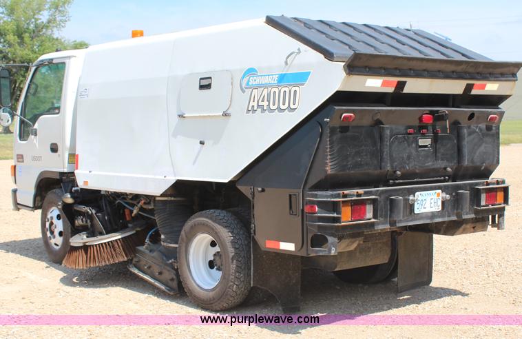 image for item H6735 2000 GMC 4500 sweeper truck