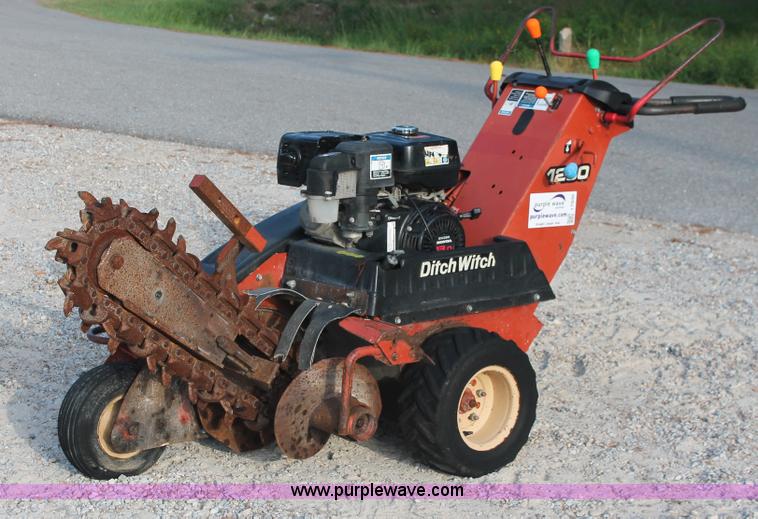 image for item I7930 2006 Ditch Witch 1230 walk-behind trencher
