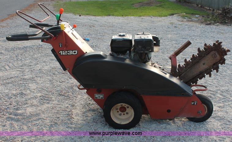 image for item I7930 2006 Ditch Witch 1230 walk-behind trencher