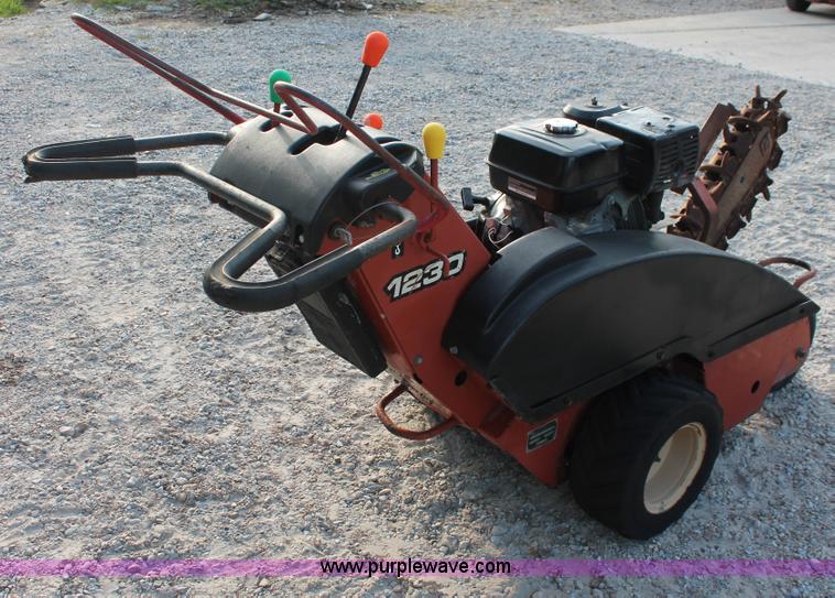 image for item I7930 2006 Ditch Witch 1230 walk-behind trencher