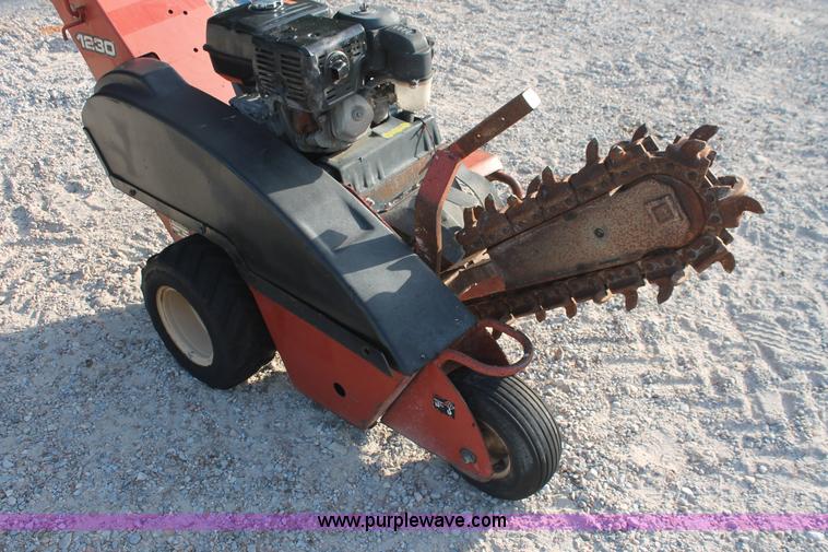 image for item I7930 2006 Ditch Witch 1230 walk-behind trencher