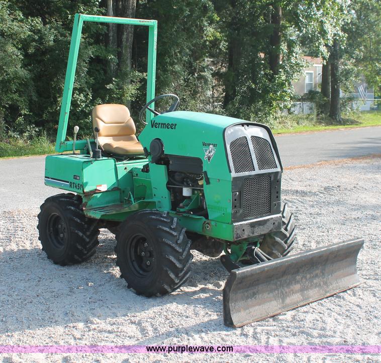 image for item I7932 2003 Vermeer RT450 trencher