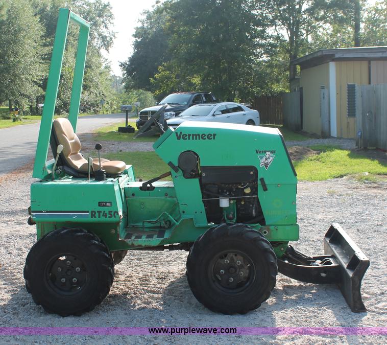 image for item I7932 2003 Vermeer RT450 trencher