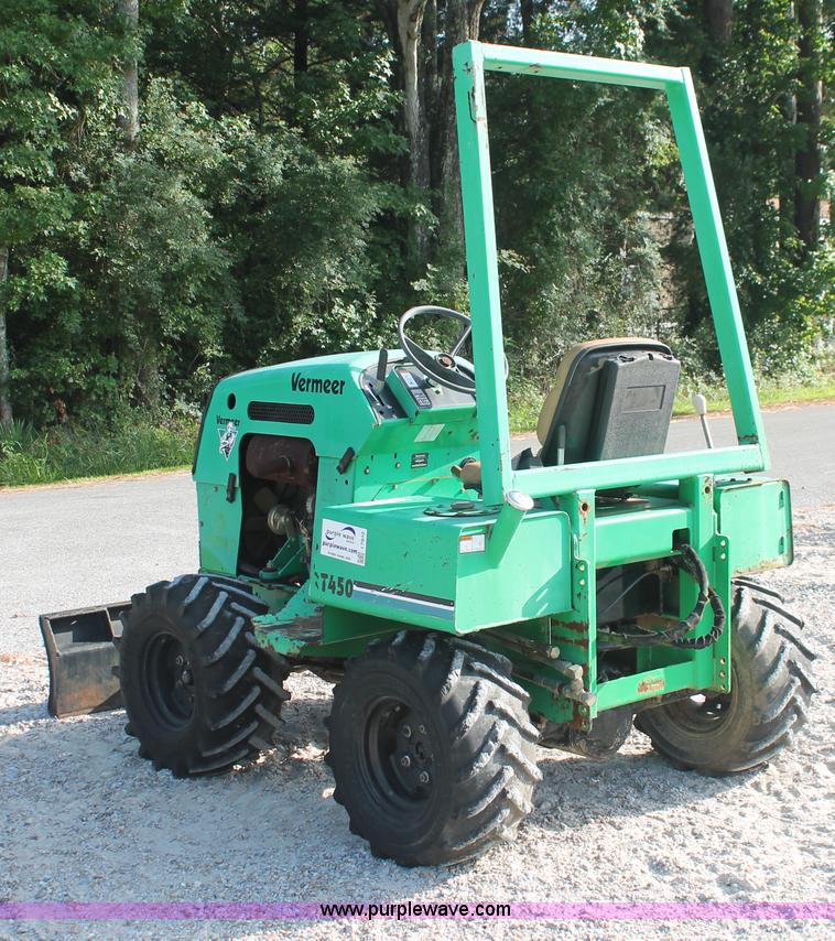 image for item I7932 2003 Vermeer RT450 trencher
