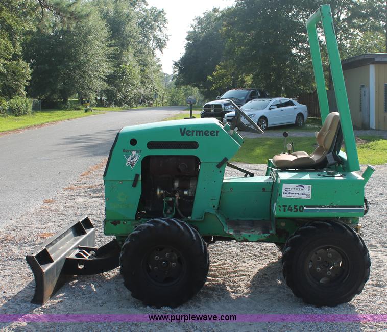 image for item I7932 2003 Vermeer RT450 trencher