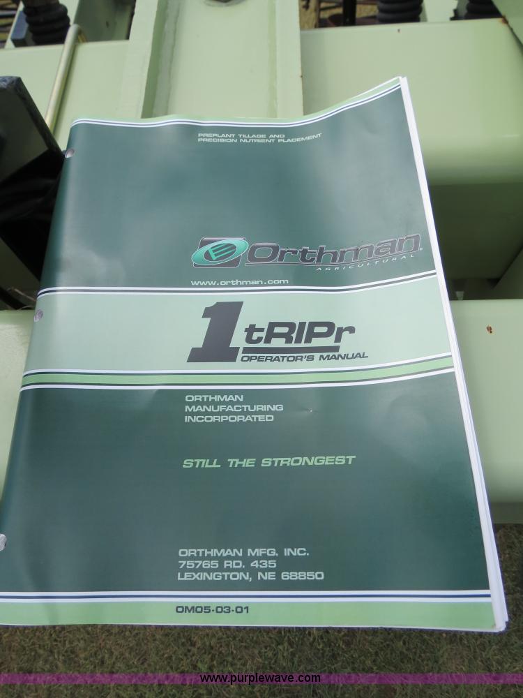 image for item B4786 2007 Orthman 1TRIPR 12R30 strip till