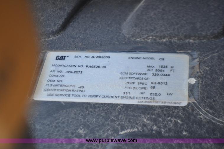 image for item G6113 2010 Caterpillar Challenger MT755C tractor