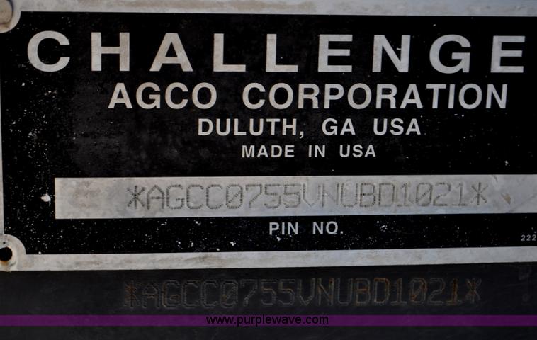 image for item G6113 2010 Caterpillar Challenger MT755C tractor