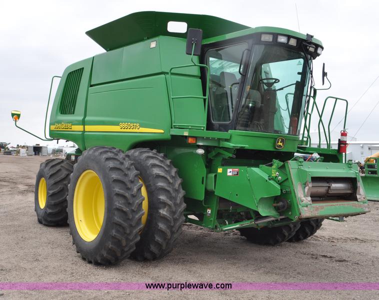 image for item G6116 2005 John Deere 9860 STS 2WD combine