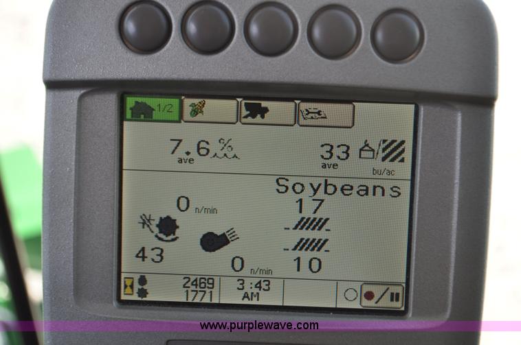 image for item G6121 2009 John Deere 9770 STS 2WD combine